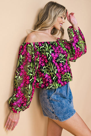 FEELING MIGHTY FINE WOVEN TOP - By Baano