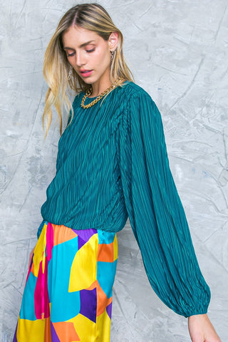 HOPE AND DREAMS WOVEN TOP - By Baano