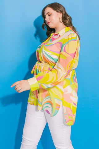 MAGIC ISLAND WOVEN TOP - By Baano