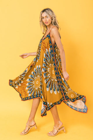 YOU FOUND MY HEART HANKY DRESS - By Baano