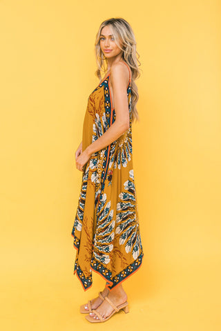 YOU FOUND MY HEART HANKY DRESS - By Baano