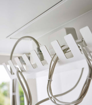 Under-Desk Cable Organizer - Steel - By Baano