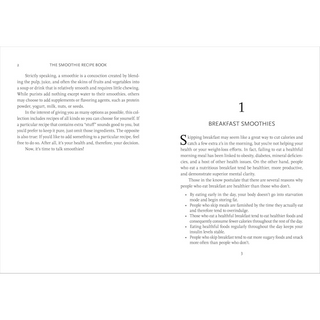 The Smoothie Recipe Book: 150 Smoothie Recipes Including Smoothies for Weight Loss and Smoothies for Good Health (Spiral Bound) Lay it Flat Publishing Group