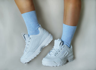 tittimitti®100% Organic Combed Cotton Luxury Women's Socks 3-Pack. Made in Italy.