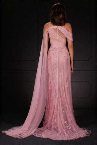 Starlit Off-the-Shoulder Maxi Dress - By Baano