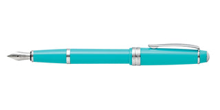 Bailey Light™ Polished Teal Resin Extra Fine Nib Fountain Pen - By Baano