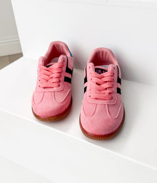 Stockholm Sneaker in Pink/Black