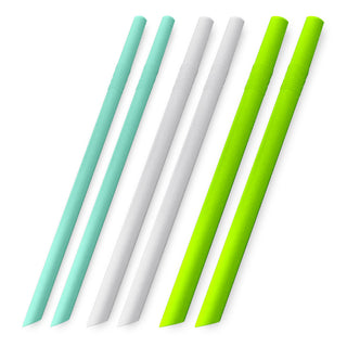 Juice & Smoothie Silicone Straw Set