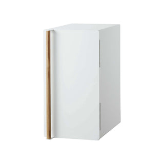 Bread Box - Vertical - Steel + Wood - By Baano
