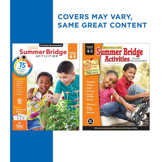 Summer Bridge Activities Workbook: Bridging Grades 4 to 5 in Just 15 Minutes a Day (Spiral Bound) - By Baano