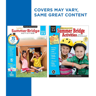 Summer Bridge Activities: 2nd to 3rd Grade Workbook (Spiral Bound) - By Baano