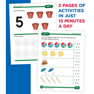 Summer Bridge Activities PreK-K Workbooks, Ages 4-5 (Spiral Bound) - By Baano