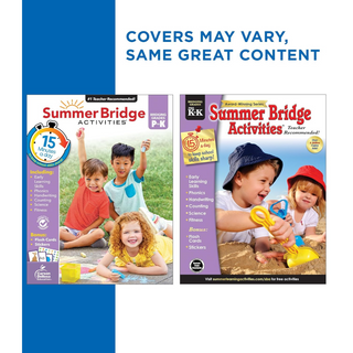 Summer Bridge Activities PreK-K Workbooks, Ages 4-5 (Spiral Bound) - By Baano