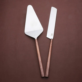 Sundance Cake Serving 2 Pc. Set INOX Artisans