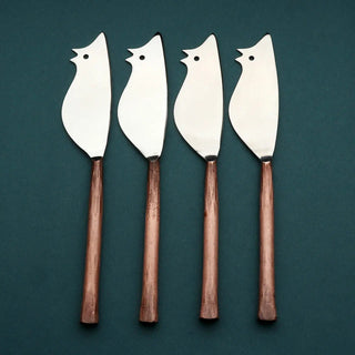 Sundance Ratoncito Cheese Spreader/Knife 4 Pc. Set