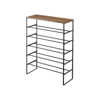Six-Tier Shoe Rack (34" H) - Steel Yamazaki Home