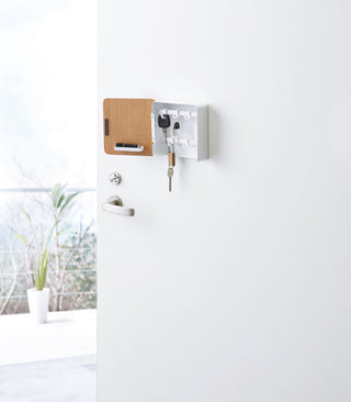 Magnetic Key Cabinet - Steel + Wood - By Baano