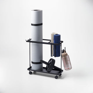 Fitness Equipment Storage Cart - Steel - By Baano