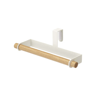 Cabinet Door Dish Towel Hanger - Steel + Wood - By Baano