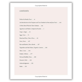 The Tucci Cookbook (Spiral Bound) - By Baano