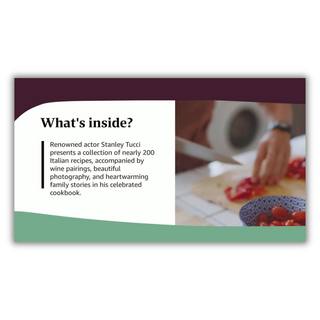 The Tucci Cookbook (Spiral Bound) - By Baano