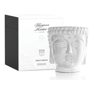 White Buddha Candle - By Baano