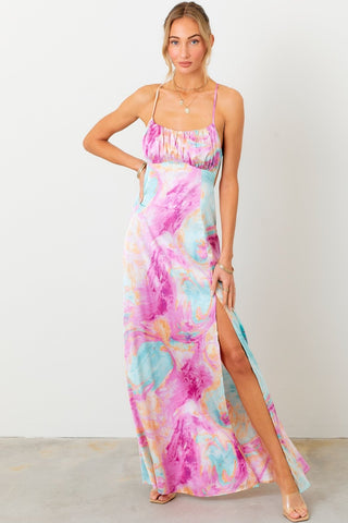 Tie Dye Maxi Dress