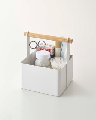 Storage Caddy - Small - Steel + Wood - By Baano