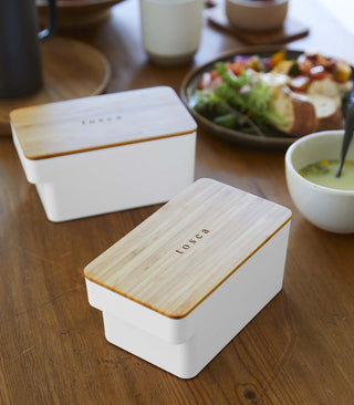 Airtight Food Storage Container - Bamboo Lid - By Baano