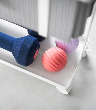 Fitness Equipment Storage Cart - Steel - By Baano