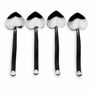 Twig Heart Coffee/Dessert Table Spoon 4 Pc. Set