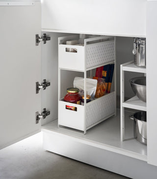 Two-Tier Cabinet Storage Basket - By Baano