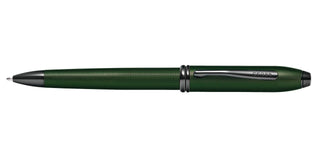Townsend® Matte Green PVD Micro-knurl Ballpoint Pen - By Baano