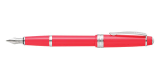 Cross Bailey Light Polished Coral Resin Fine Nib Fountain Pen - By Baano