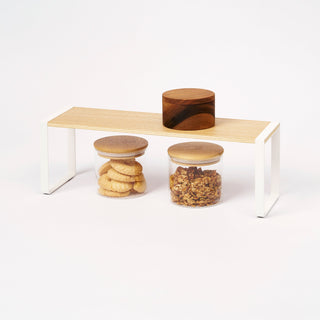 Single-Tier Riser - Steel + Wood - By Baano