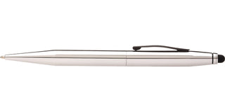 Tech2™ Chrome Dual-function Ballpoint Pen - By Baano