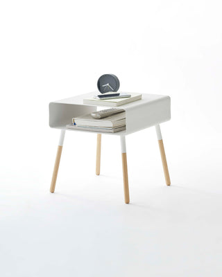 Storage Table - Short (14" H) - Steel + Wood - By Baano
