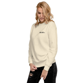 Mama. Embroidered | Premium Adult Sweatshirt - By Baano