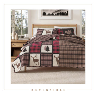 3-Piece Lodge Quilt - Stonehurst Collection Great Bay Home