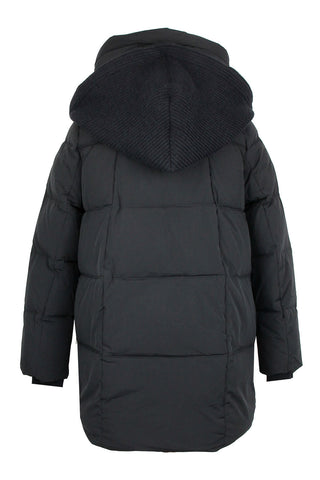 Double-hooded Insulated Bio-Down Coat