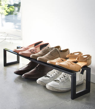 Expandable Shoe Rack (6" H) - Steel - By Baano