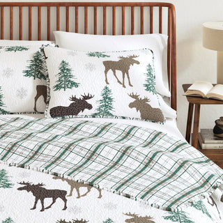 3-Piece Lodge Quilt - Wilderness Collection Great Bay Home