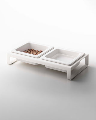 Pet Food Bowl - Steel + Ceramic Yamazaki Home