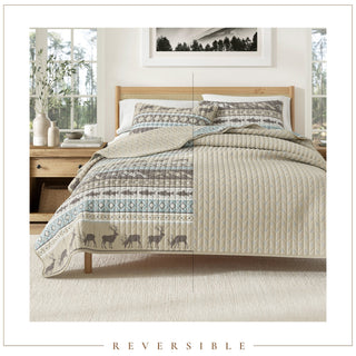 3-Piece Lodge Quilt - Yosemite Collection Great Bay Home