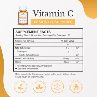 Halal Adult Immunity Booster Bundle – Multivitamin, Vitamin C, and Fish Oil - By Baano