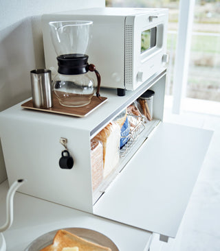 Bread Box - Wide - Steel - By Baano