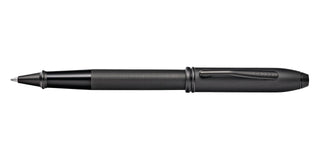 Townsend® Black PVD Micro-knurl Rollerball Pen - By Baano