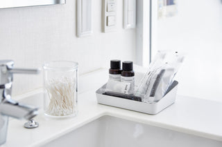 Vanity Tray - Angled - Small - Steel - By Baano