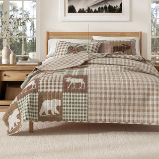 Rustic Landscape Quilt Set - Matthew Collection Great Bay Home