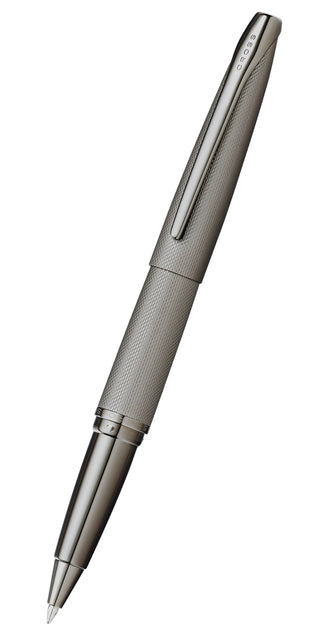 ATX® Sandblasted Titanium Gray Rollerball Pen - By Baano